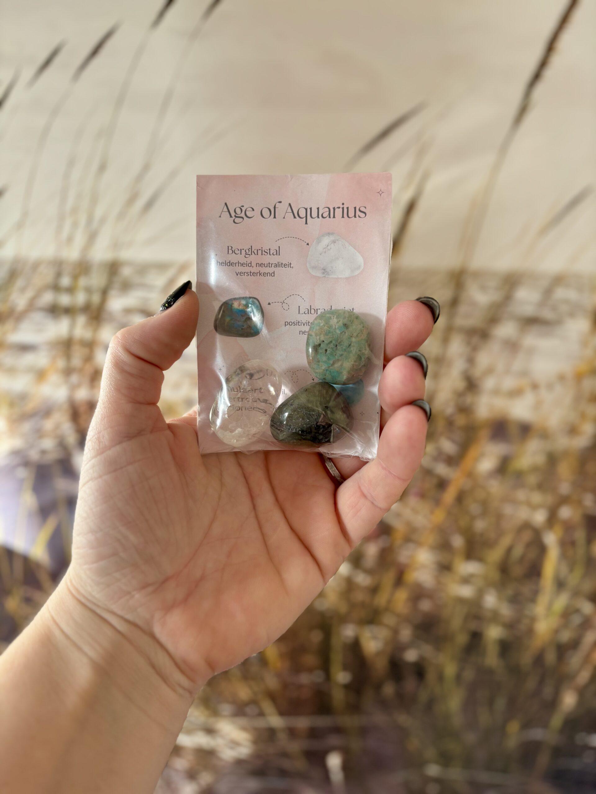 Age of Aquarius – zakje trommelstenen