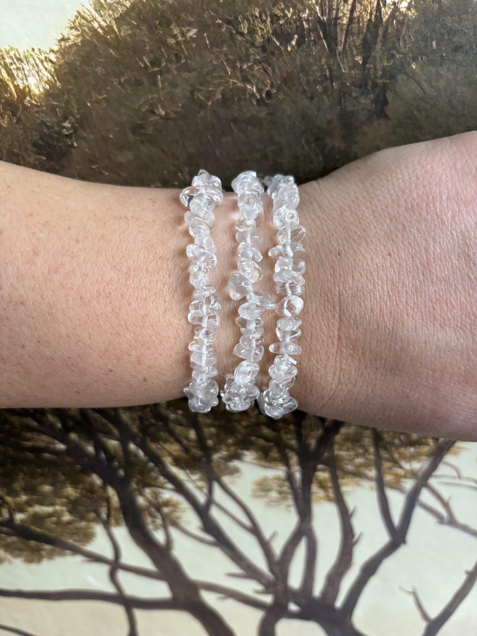 Bergkristal – Splitarmband - Afbeelding 2