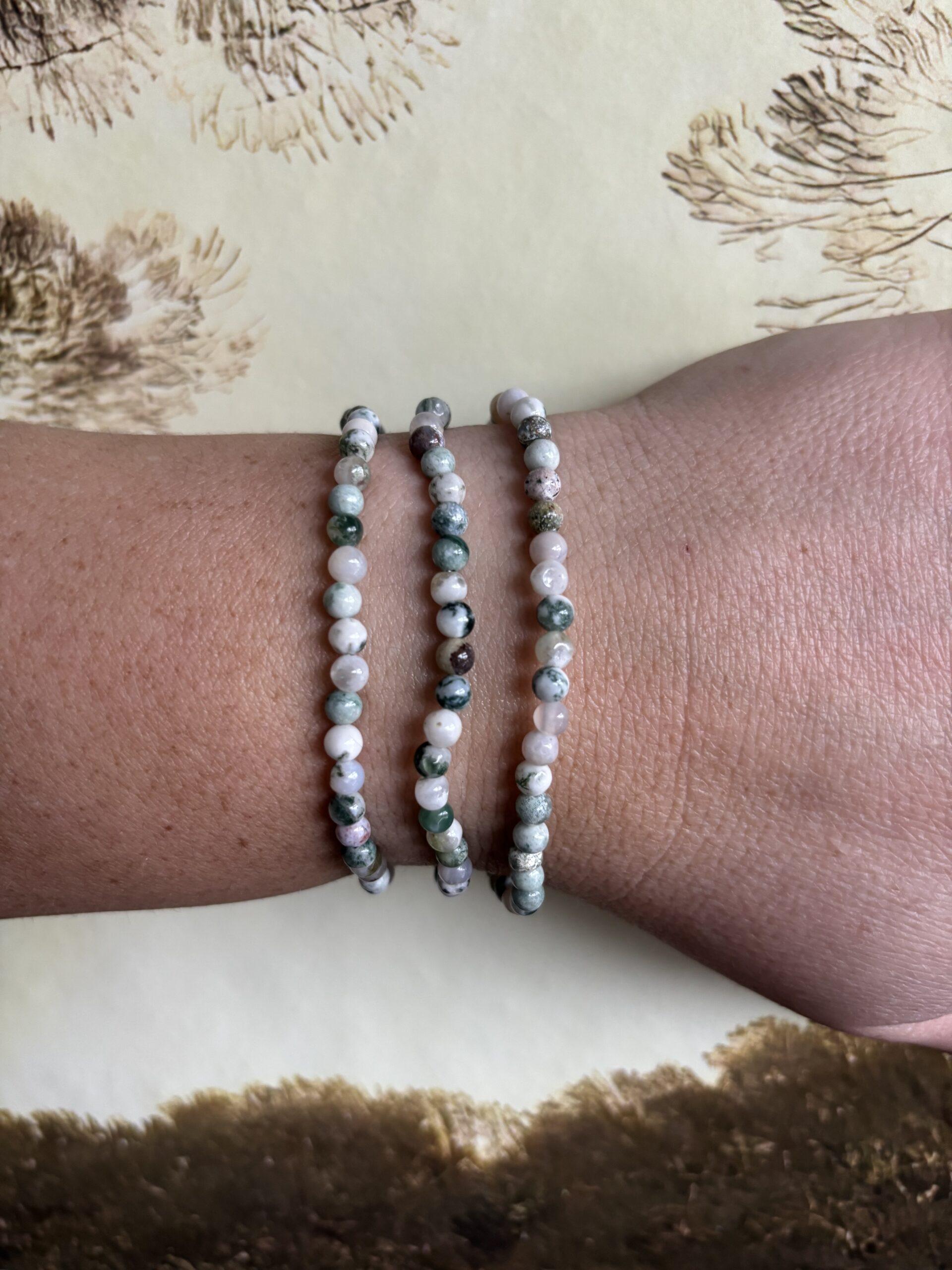 Boomagaat – Kogelarmband 4 mm