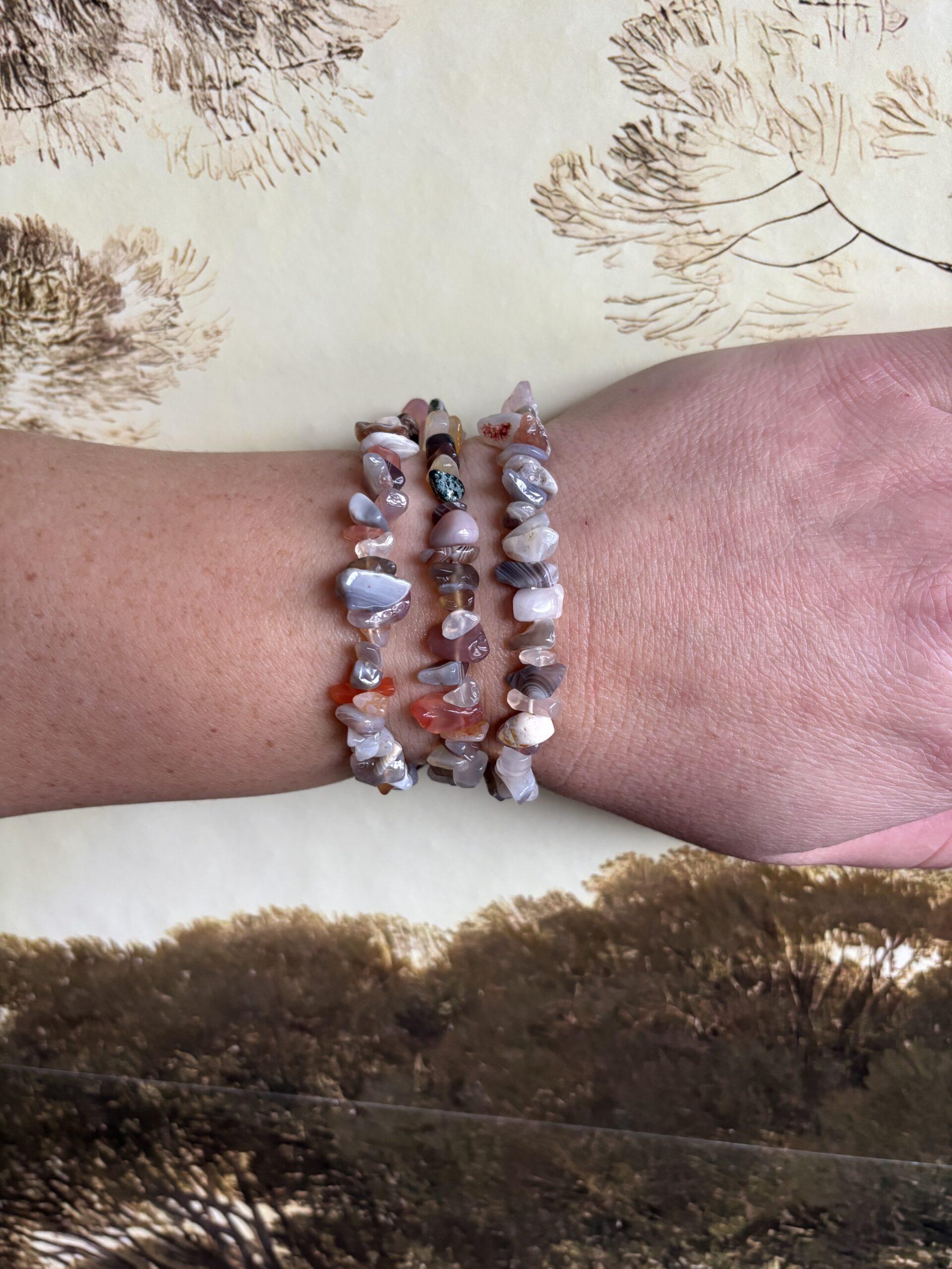 Botswana Agaat – Splitarmband