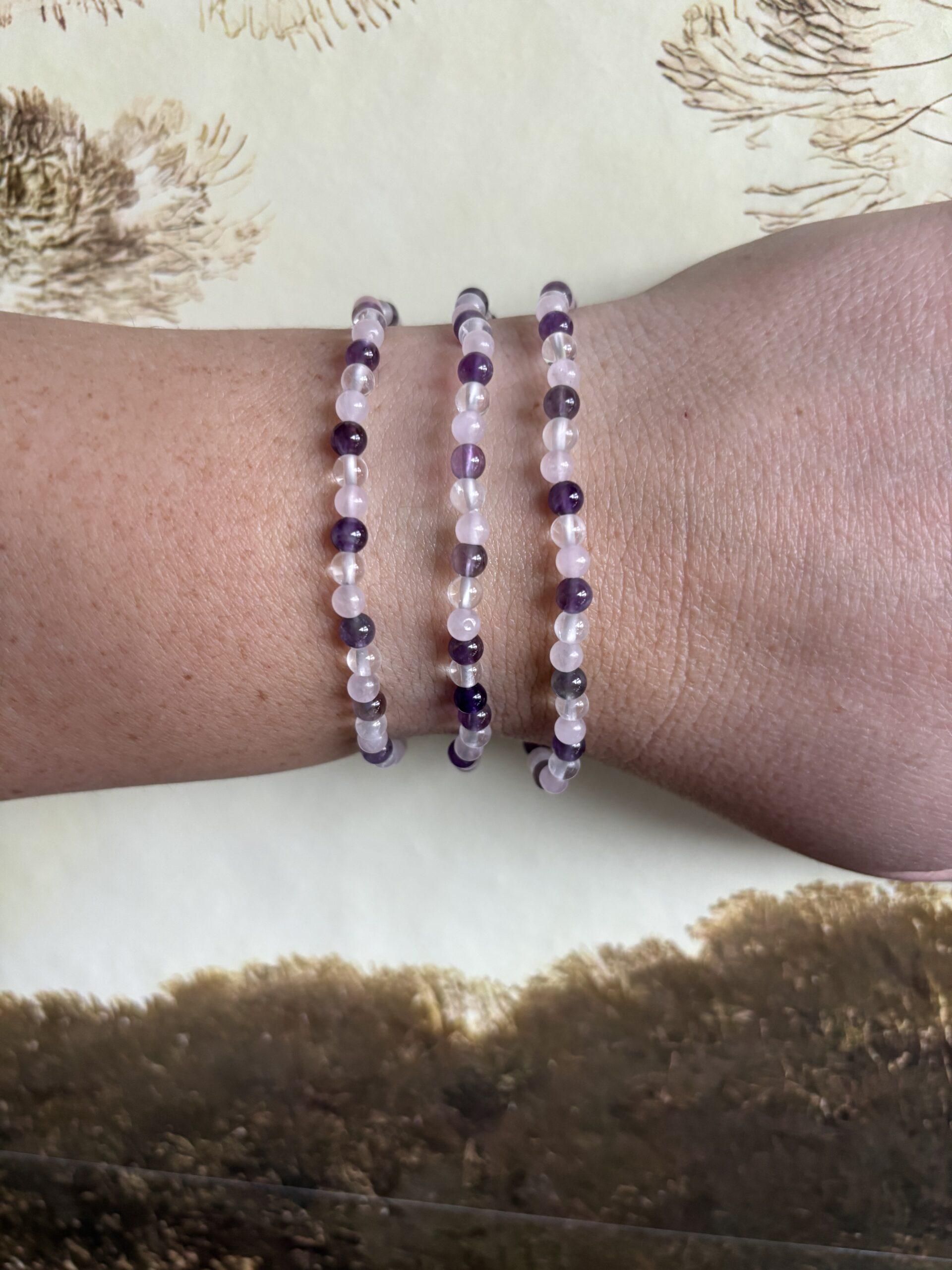 Gouden Driehoek – Kogelarmband 4 mm
