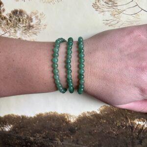 Groene Aventurijn – Kogelarmband 6 mm