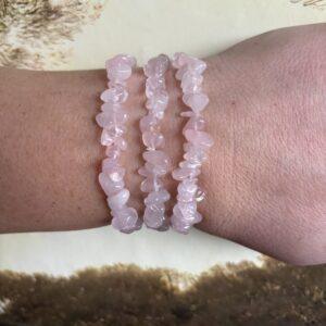 Rozenkwarts – Splitarmband