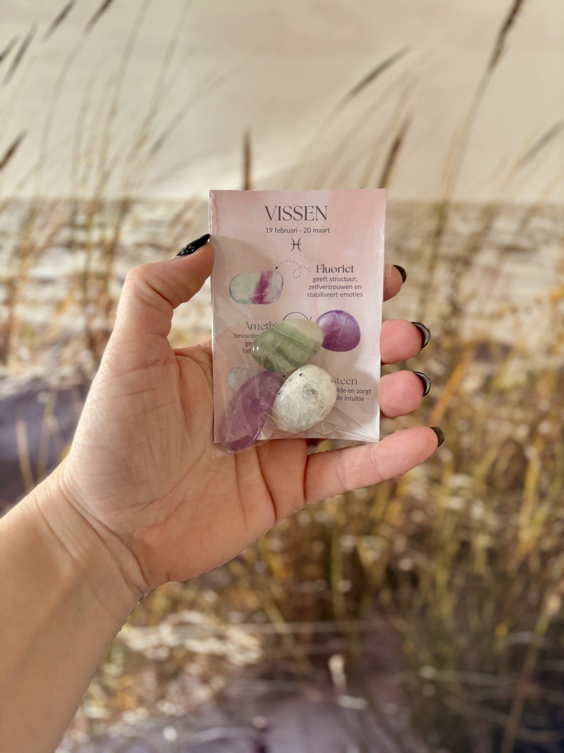 Vissen – zakje trommelstenen