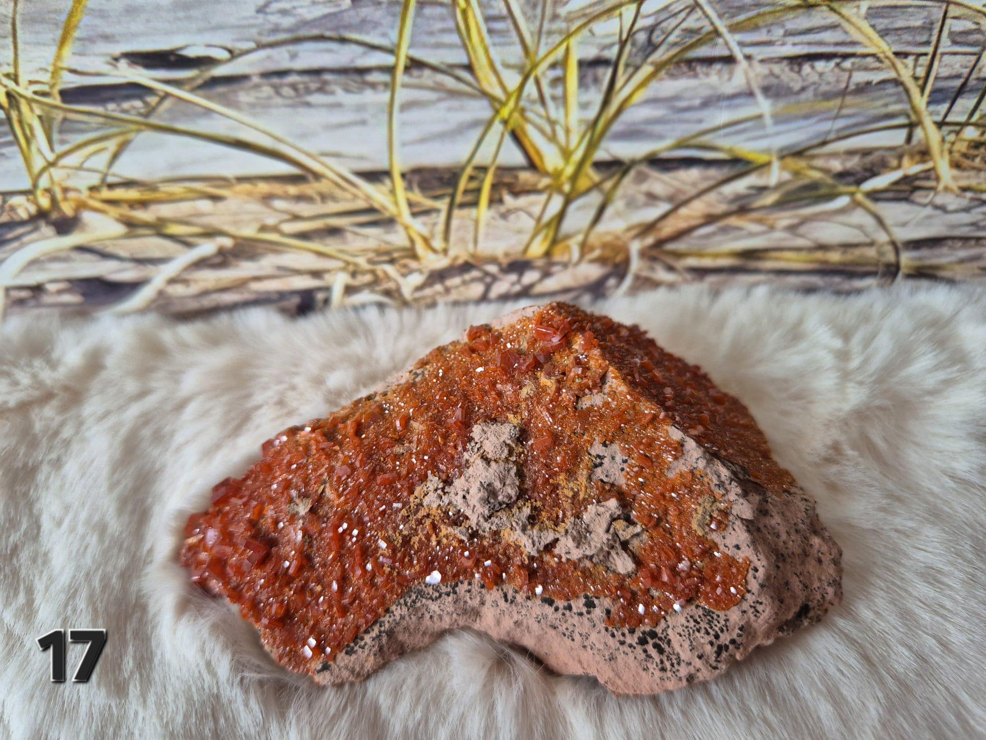 Ruw stuk - Vanadiniet +- 10x6 cm