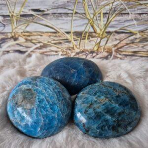 Handstenen- Blauwe Apatiet