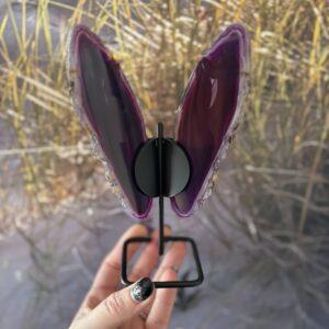 Paarse agaat vlinder op pin #2